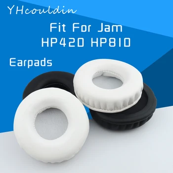 YHcouldin Earpads Za Marmelado HP810 HP420 HX-HP810 HX-HP420 Slušalke Accessaries Zamenjava Nagubana Usnje