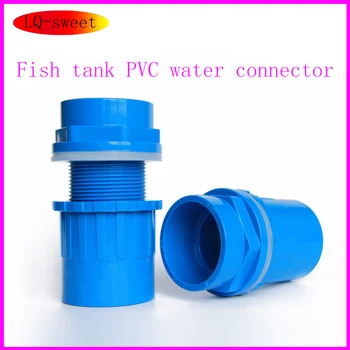 PVC 25 mm Do 50 mm Fish Tank Skupno Neprepusten za Vodo Cev Ac Akvarij Priključek za Vodo Rezervoar za Sesalne Vtičnice Dodatki za Vgradnjo