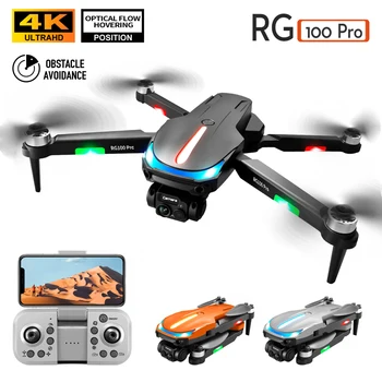 RG100 PRO RC True HD 4K Dual Camera Vizualna Ovira, Izogibanje Brushless 2.4 G WIFI Zložljive Quadcopter FPV Dron VS L900 PRO SEBI