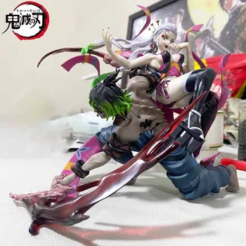 Original Anime Demon Slayer Slika Giyuutarou Daki Brat In Sestra Model Lutke Figuric Zbirateljske Figurice Igrače Darila