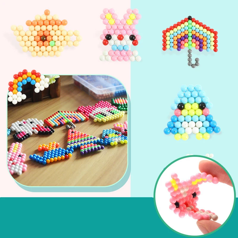 5500pcs 26 barv Ponovno Kroglice puzzle Kristalno DIY vodni curek kroglice set žogo igre 3D ročno magic igrače za otroke