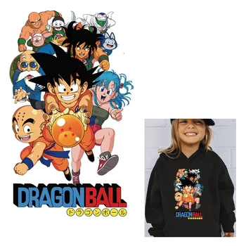 Dragon Ball Obliž za oblačila Aplicirano za oblačila, nalepke za majice oblačila