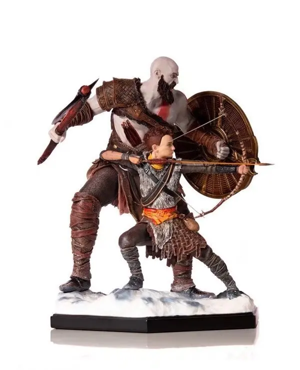 Igra Bog Vojne Kratos Atreus Oče In Sin PVC Akcijska Figura Model Igrača 20 cm