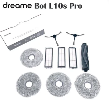 Dreame Bot L10s Pro Robot Sesalnik Originalni Pribor Deli, Glavni Krtačo, Stransko Krtačo, Filter, Mop Krpe