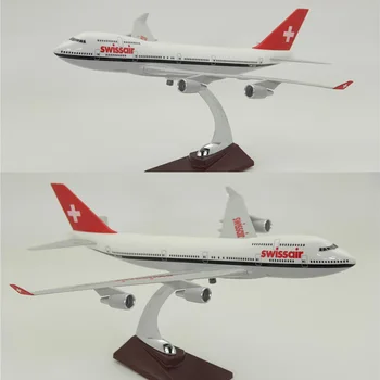 40 cm letalo model igrače B747-800 letal modela 1/150 obsega diecast plastičnih zlitine letalo z bazo F zaslon kolektivne
