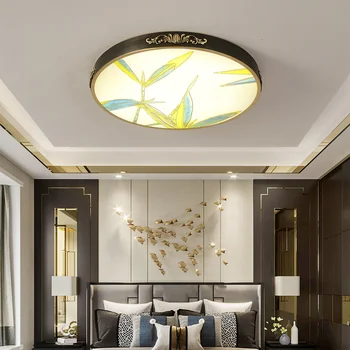 Nova Kitajska vse-baker ultra-tanek naslikal okrogla stropna svetilka spalnica študija čaj soba preprosta osebnost, stropne svetilke