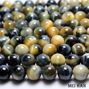 Meihan naravnih 12 mm mešani sanje tiger oči kamen svoboden kroglice kristalno za nakit, izdelava načrta diy