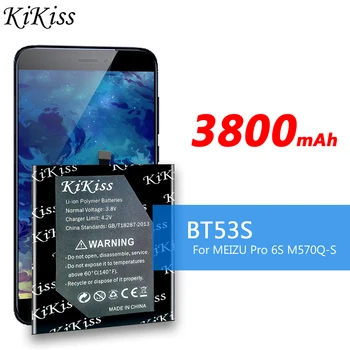 BT53S 3800mAh Visoko Zmogljivost Baterije Za Meizu Pro 6S Pro6S M570Q-S Pro 6 Telefona, Baterije+Brezplačna Orodja