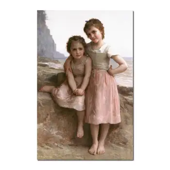 umetnost, za prodajo Na Greve William Adolpha Bouguereau platno Ročno Visoke kakovosti