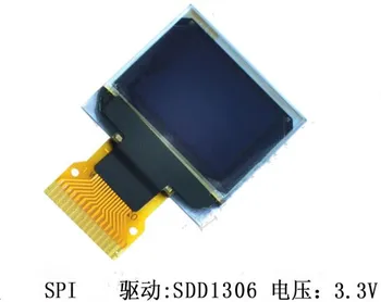 IPS 0.66 palčni 16PIN SPI Beli Zaslon OLED SSD1306 Pogon IC Označite Serijska Vrata Zaslon 64*48