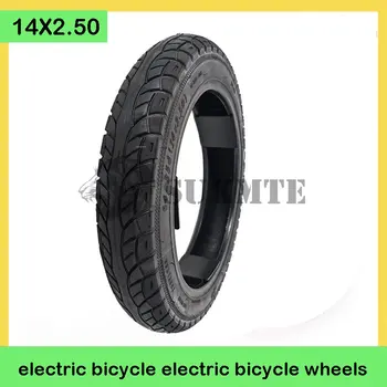 64-254 14x2.50 tubeless pnevmatike Plašči za kolesa pnevmatike za 14-palčni električna kolesa električna kolesa kolesa 14*2.50 pnevmatike