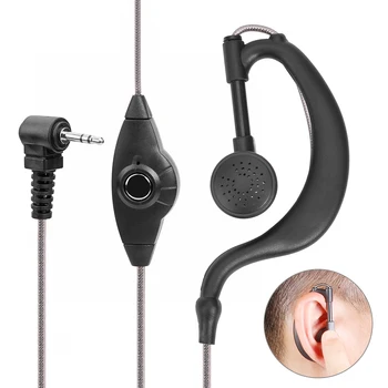 G Obliko 2,5 mm 1-Pin Plug Posnetek-Ear Slušalke Slušalke w/PG Mic za Motorola Radijsko