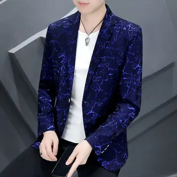 2023 Priložnostne Blazerji Korejski Slog, Različica Slim-Fit Trend Poslovnih Plašč Visoko Kakovostno Zasnovo Najbolje Prodajanih Moda Obleko Moških X62