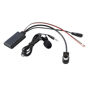 Avto Bluetooth AUX Adapter za Brezžični Zvočni Telefonski Klic Prostoročni Mikrofon za Alpine KCA-121B AI-NET CDA-9857 CDA-9886