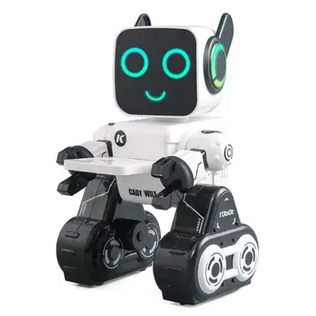JJRC R4 Robot Večnamensko Glas, ki se Aktivira Inteligentni RC Robot Z Belo Rdeče Barve Smart Robot Otroci Igrače