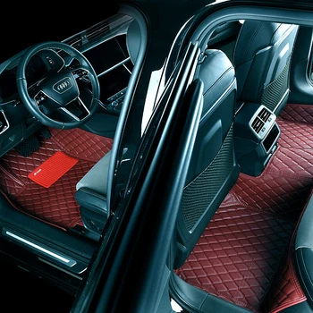 Luksuzni Usnje Avto predpražnike Za Mazda CX-3 CX3 2015-2018 Auto DropShipping Center Notranja Oprema Preprogo Preprogo Stopalo Blazinice