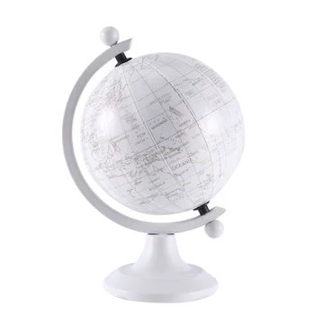 3Inch Mini Globus za 1/6 1/4 Obsega Pohištvo, Visoke Natančnosti Obračanje Svetovni Zemljevid Sveta