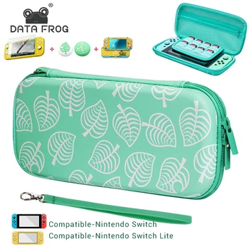 PODATKI ŽABA kovček Za Nintendo Stikalo Kristalno Zaščitna Primeru Prenosni Potovanja Skladiščenje Vrečka Za Nintendo Stikalo Lite Konzole