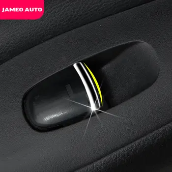 Jameo Auto Avto Nadzorni Plošči sistema Windows Trim za Nissan Bluebird 2016-2021 Windows Podizač Stikalo Ročica Pokrov Nalepke Chrome 7Pcs/Set