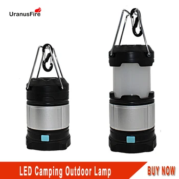 Uranusfire Kamp Svetlobe USB Polnilne Zložljiva Zunanja Luč Razsvetljava 18650 Prenosni Ročno Lučka za Kampiranje, Pohodništvo Svetlobe