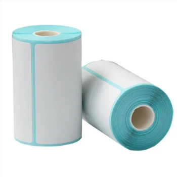 Mala Roll Jedro Thermal Label Papirja 25 30 35 40 mm Ročni Prenosni Tiskalnik za Nalepke Cena Nalepke Je 5 Zvitkih